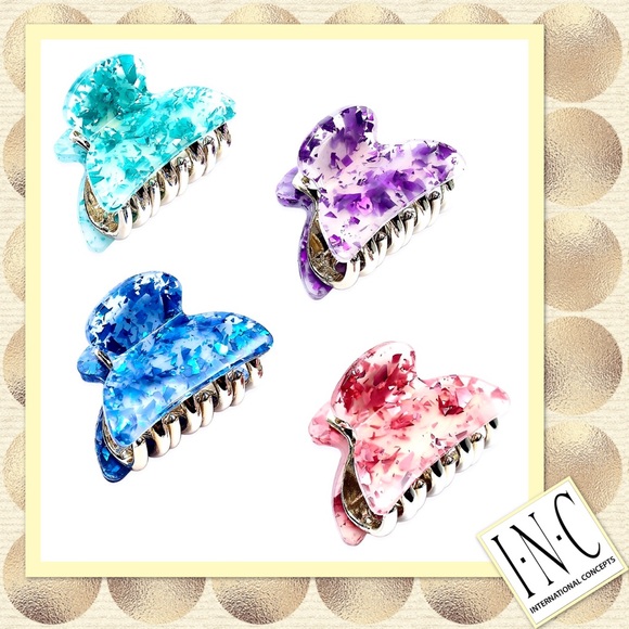 INC International Concepts Accessories - INC Metallic Fleck Hair Clip *Set* in Multi